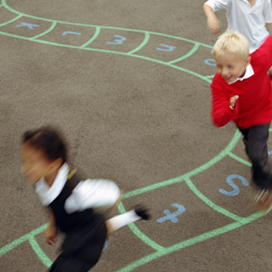 Children in playground