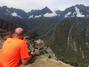 Personal Injury Solicitor Michael Mawdsley at Machu Picchu